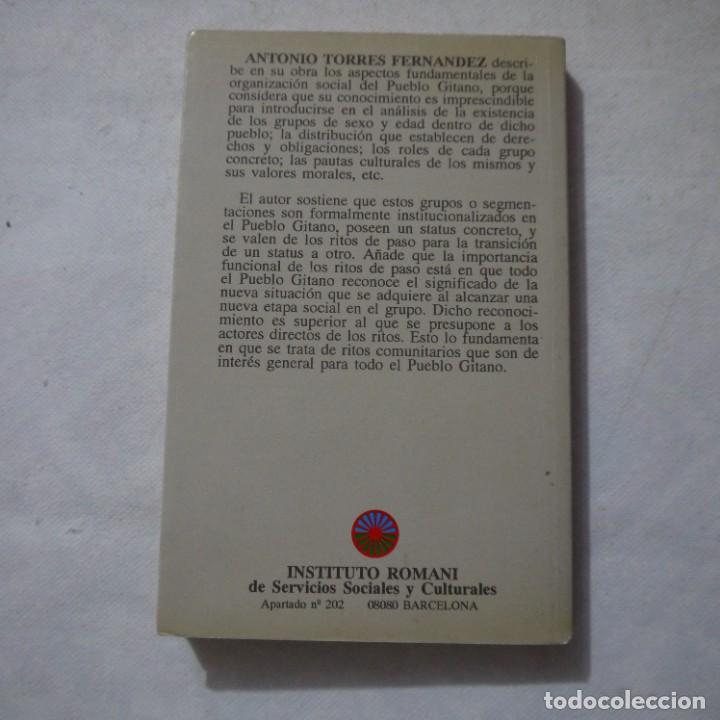 Libros de segunda mano: VIVENCIAS GITANAS - ANTONIO TORRES - INSTITUTO ROMANI - 1991 - Foto 2