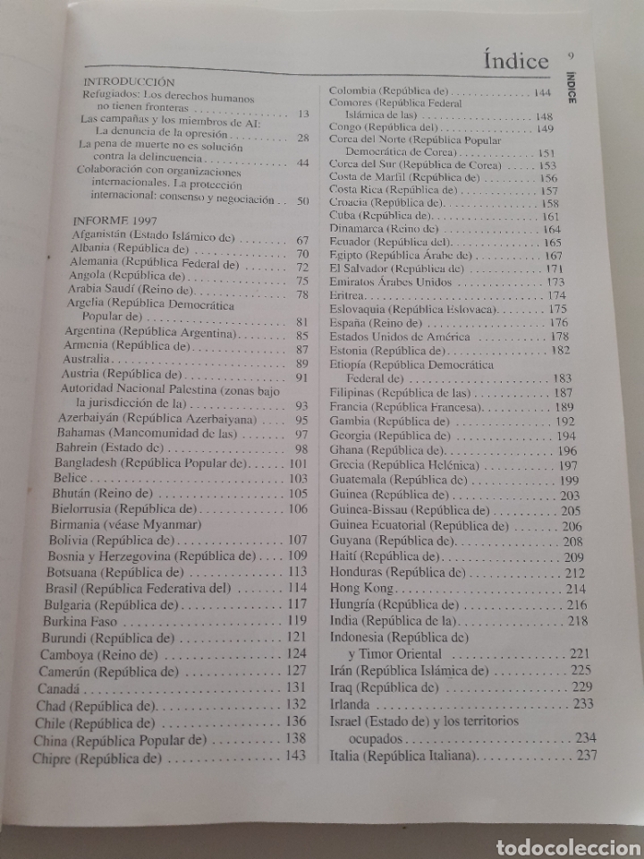 Libros de segunda mano: Amnist&iacute;a Internacional informe 1997 - Foto 3
