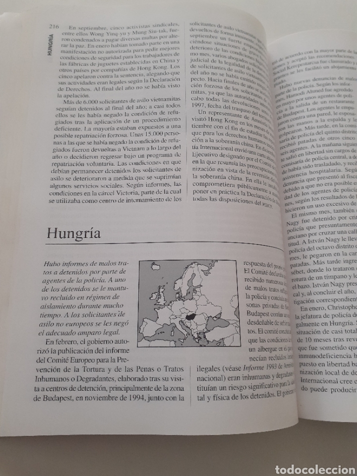 Libros de segunda mano: Amnist&iacute;a Internacional informe 1997 - Foto 6