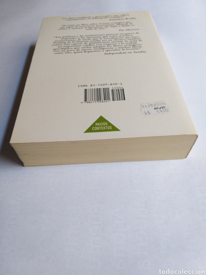 Libros de segunda mano: Historia verde del mundo Clive Ponting - Foto 7