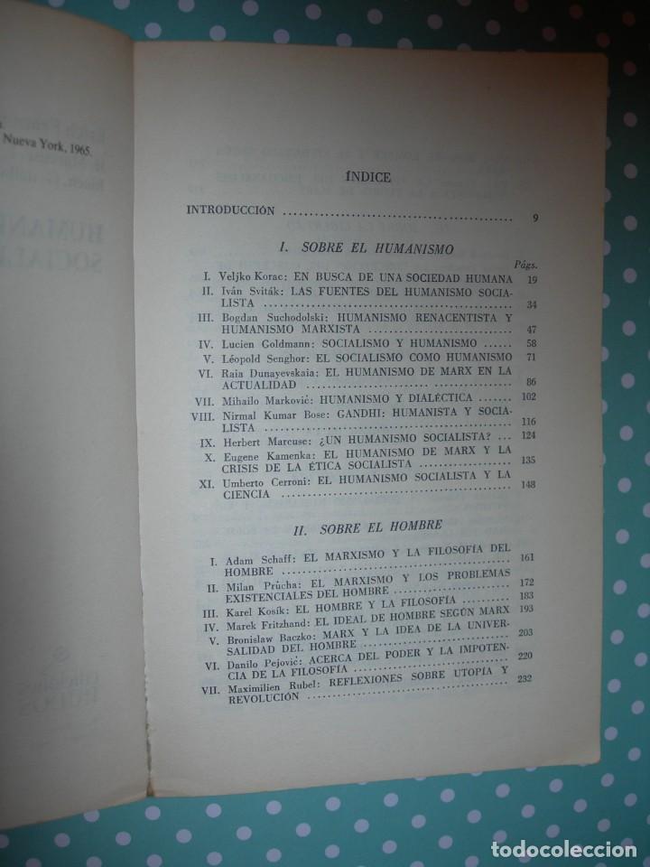 Libros de segunda mano: HUMANISMO SOCIALISTA / E. FROMM - Foto 3