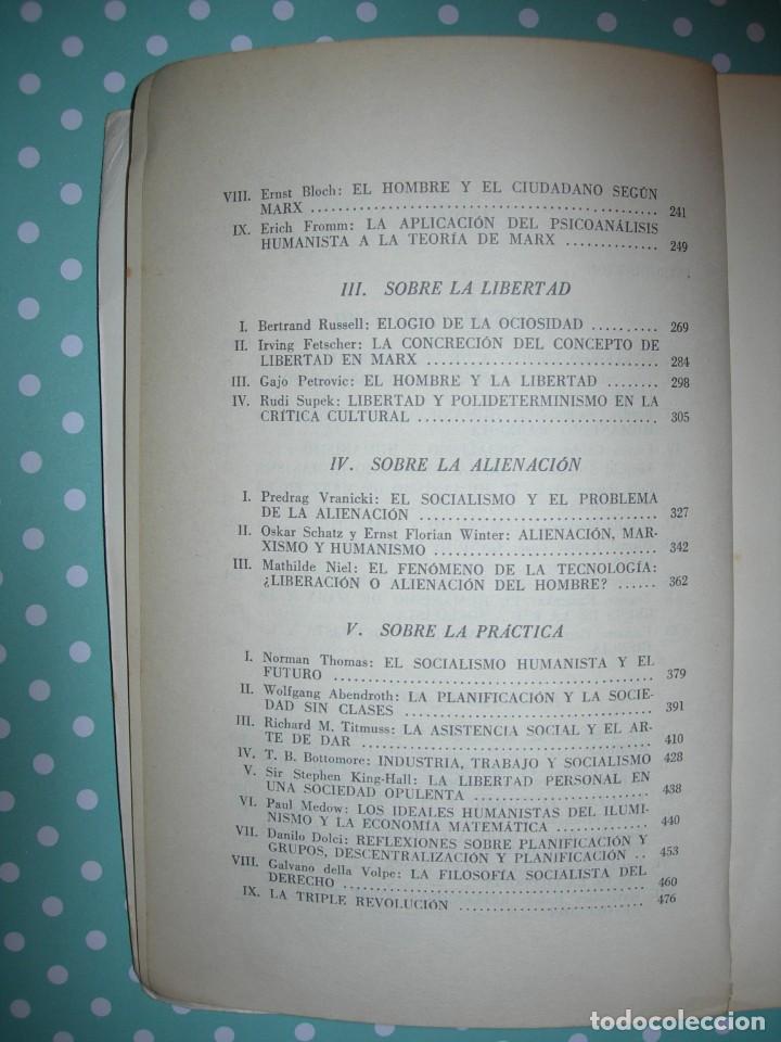 Libros de segunda mano: HUMANISMO SOCIALISTA / E. FROMM - Foto 4