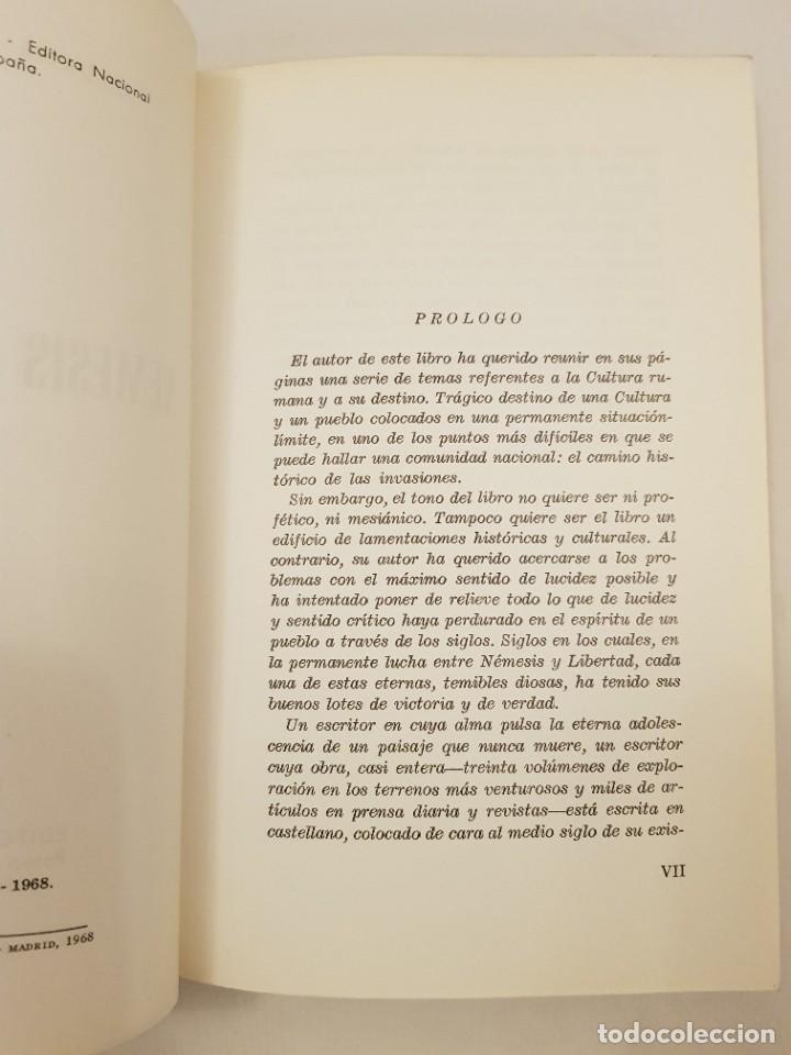 Libros de segunda mano: N&eacute;mesis y libertad. George Uscatescu. - Foto 4