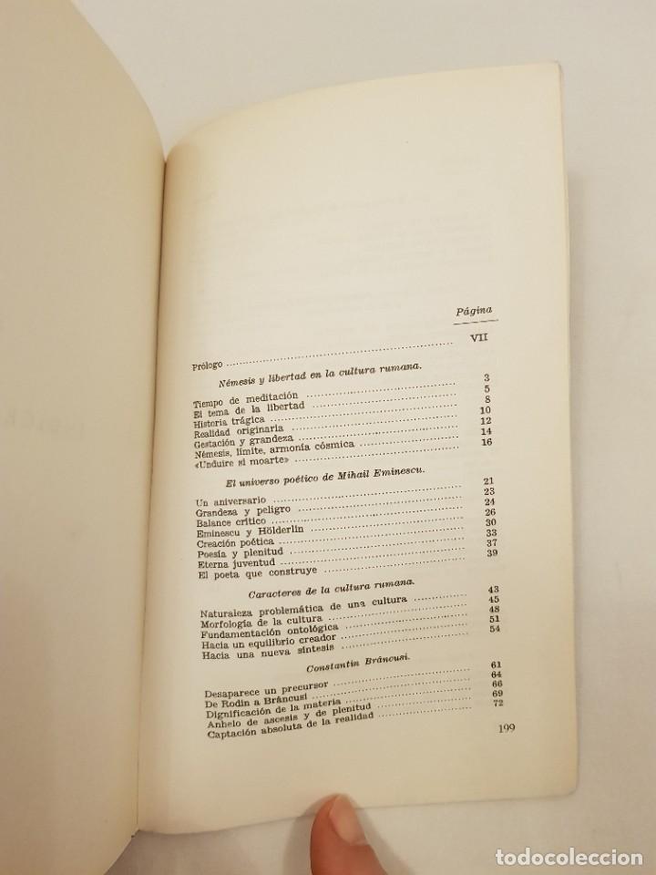 Libros de segunda mano: N&eacute;mesis y libertad. George Uscatescu. - Foto 5