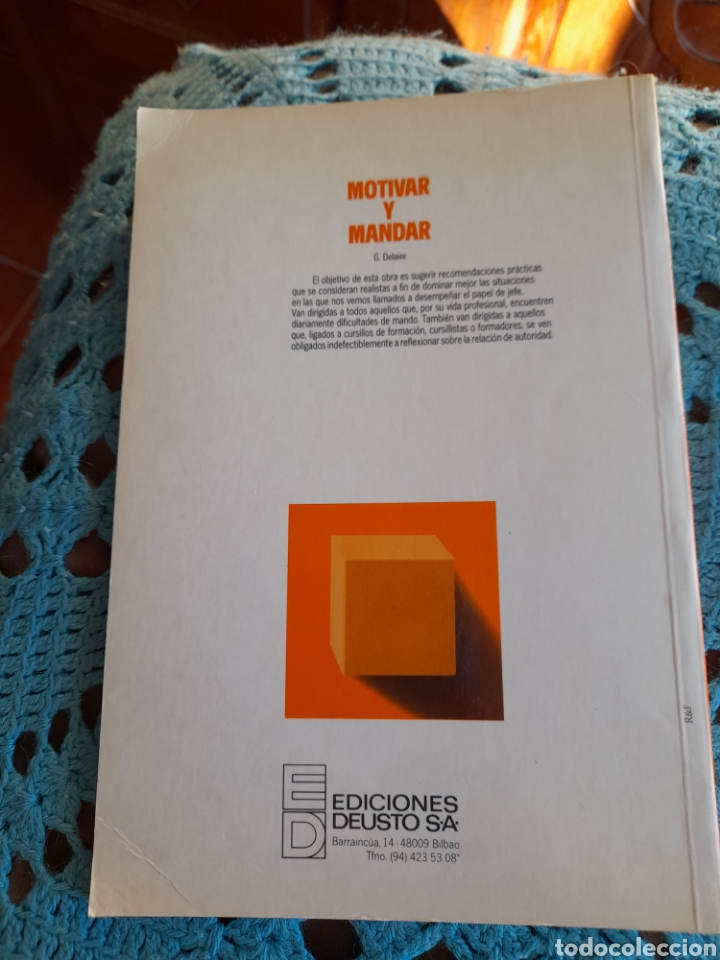 Libros de segunda mano: Motivar y mandar. G. DELAIRE. - Foto 2