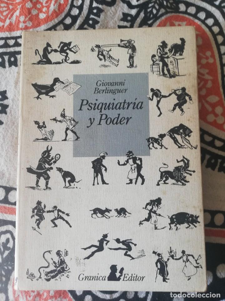 Libros de segunda mano: Berlinguer, Giovanni. Psiquiatr&iacute;a y poder. Granica, 1977 - Foto 1