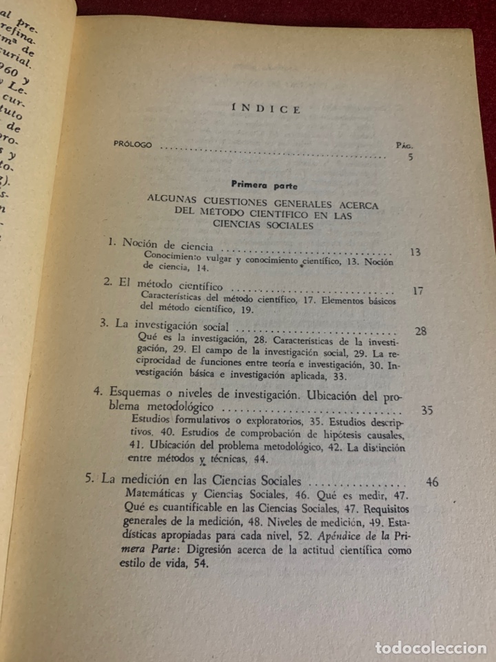 Libros de segunda mano: Introducci&oacute;n a las t&eacute;cnicas de investigaci&oacute;n social. Ezequiel Ander-Egg. - Foto 6