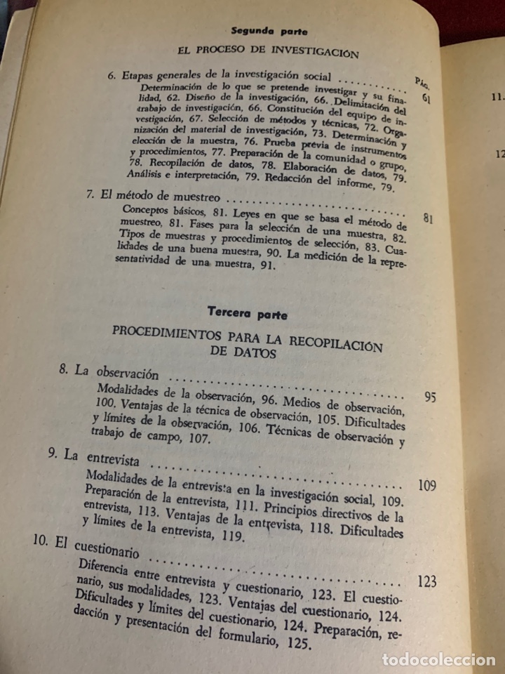 Libros de segunda mano: Introducci&oacute;n a las t&eacute;cnicas de investigaci&oacute;n social. Ezequiel Ander-Egg. - Foto 7