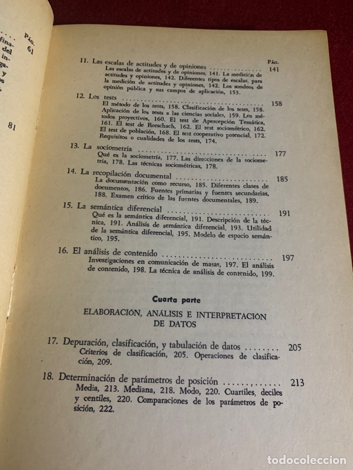 Libros de segunda mano: Introducci&oacute;n a las t&eacute;cnicas de investigaci&oacute;n social. Ezequiel Ander-Egg. - Foto 8