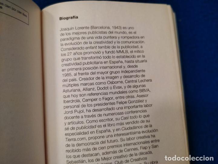 Libros de segunda mano: Piensa, es Gratis Joaqu&iacute;n Lorente Ed. Planeta 2010 - Foto 6