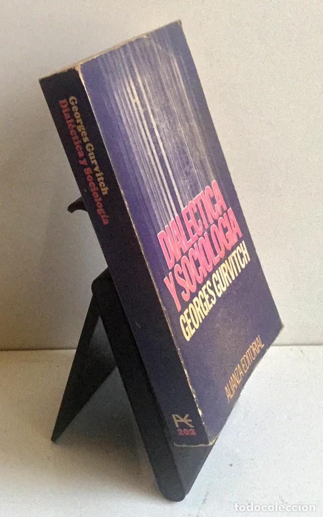 Libros de segunda mano: DIAL&Eacute;CTICA Y SOCIOLOG&Iacute;A. Georges Gurvitch - Foto 3