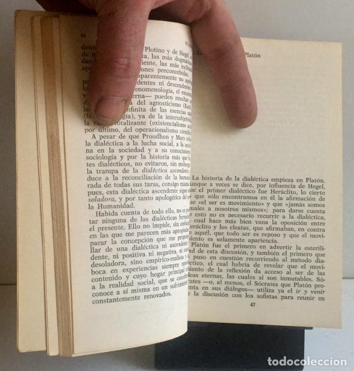 Libros de segunda mano: DIAL&Eacute;CTICA Y SOCIOLOG&Iacute;A. Georges Gurvitch - Foto 5