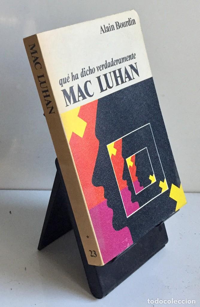 Libros de segunda mano: QU&Eacute; HA DICHO VERDADERAMENTE MAC LUHAN. Alan Bourdin - Foto 3