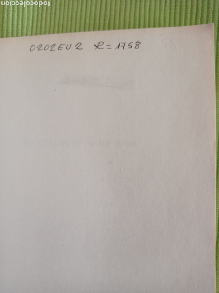 Libros de segunda mano: El testamento de Dios - Foto 2