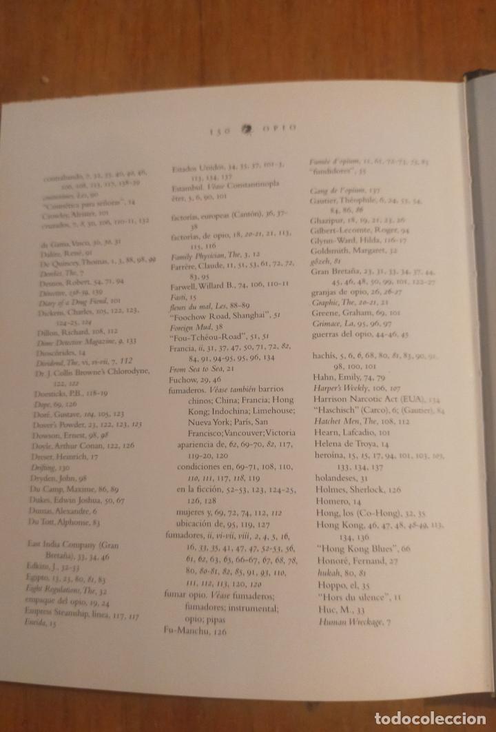 Libros de segunda mano: OPIO, UN RETRATO DEL DEMONIO CELESTIAL - Foto 5