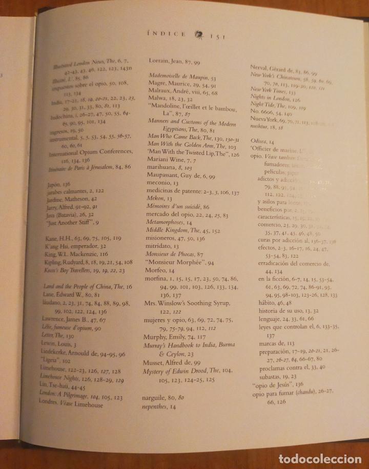 Libros de segunda mano: OPIO, UN RETRATO DEL DEMONIO CELESTIAL - Foto 6