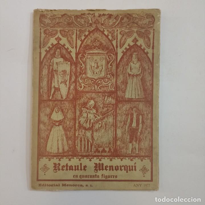 Libros de segunda mano: Retaule menorqu&iacute; en quaranta figures - Foto 1