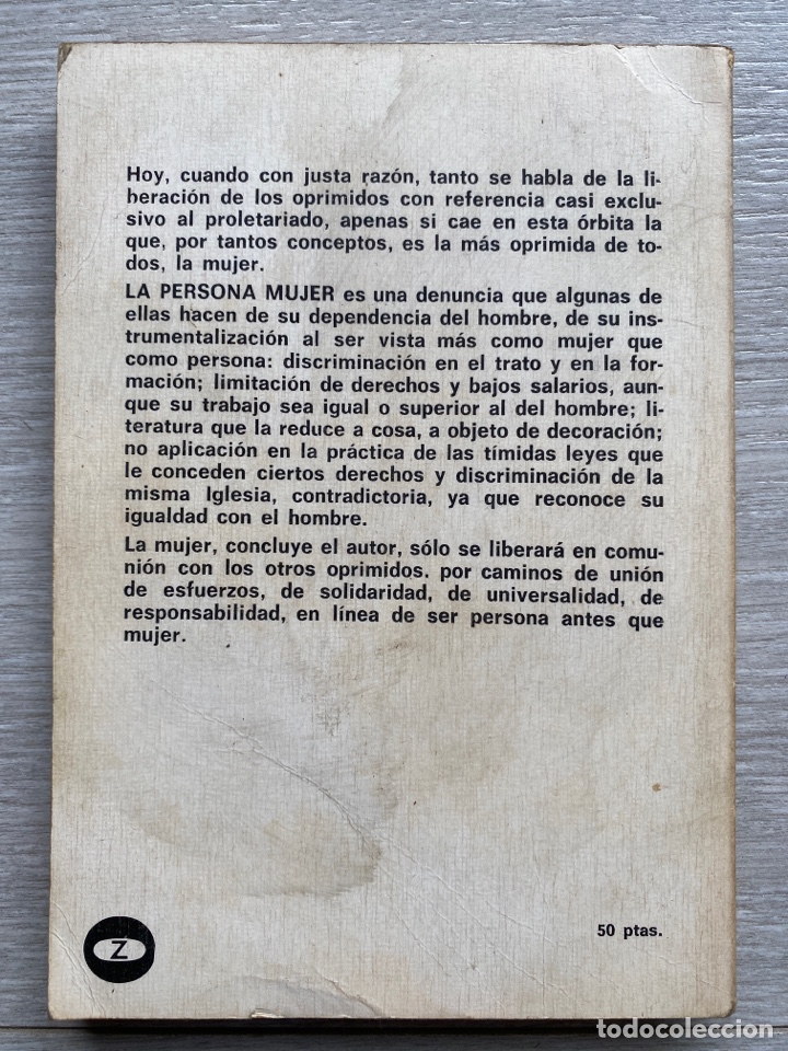 Libros de segunda mano: LA PERSONA MUJER / Hern&aacute;ndez - Foto 3
