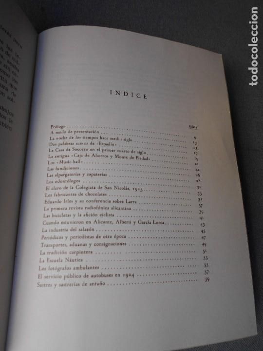 Libros de segunda mano: EL OTRO ALICANTE - Foto 3