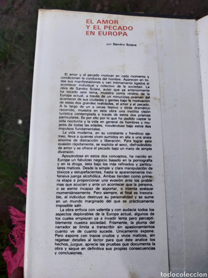 Libros de segunda mano: El amor y el pecado en Europa - Foto 2