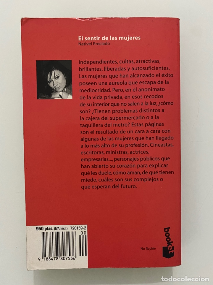 Libros de segunda mano: El sentir de las mujeres - PRECIADO, Nativel - Foto 2