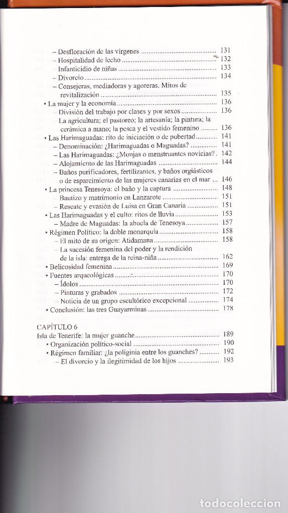 Libros de segunda mano: LA MUJER EN LA SOCIEDAD INDIGENA DE CANARIAS - Foto 5