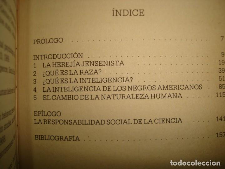Libros de segunda mano: 11- RAZA, INTELIGENCIA Y EDUCACI&Oacute;N - H. J. EYSENCK - Foto 4