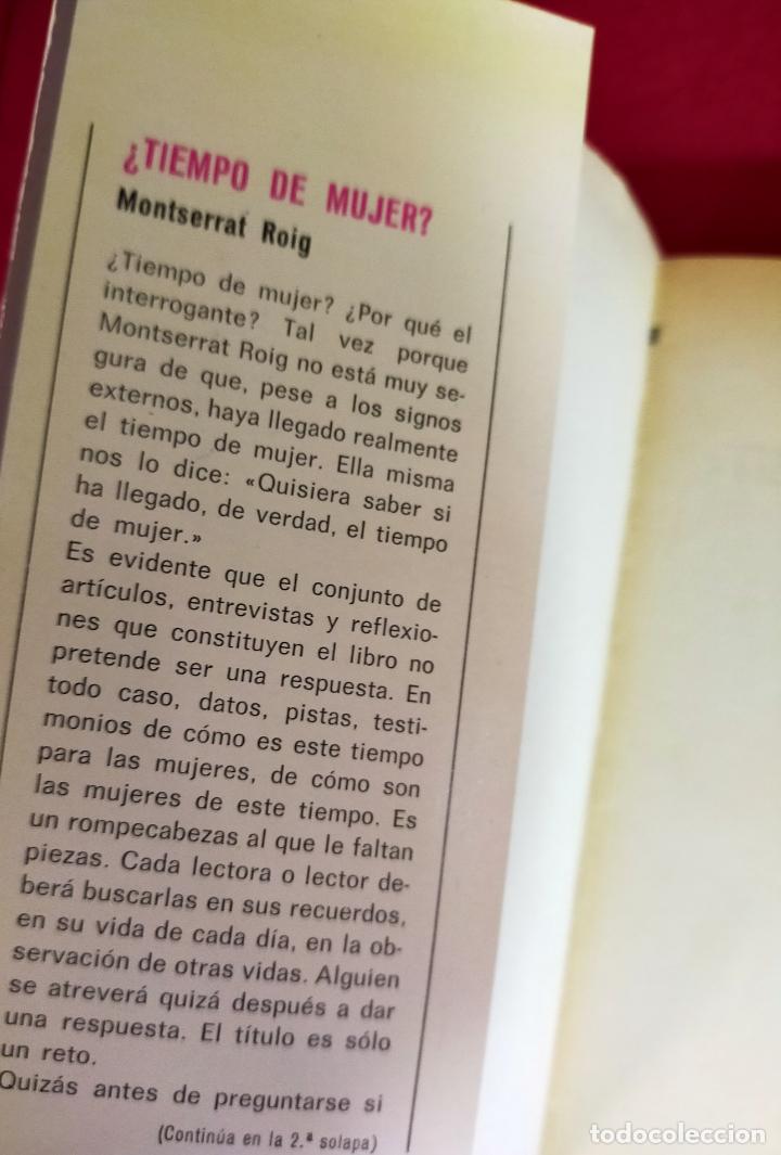 Libros de segunda mano: &iquest; TIEMPO DE MUJER ? - Foto 3