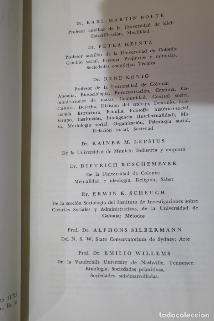 Libros de segunda mano: Sociolog&iacute;a. K&ouml;nig - Foto 2