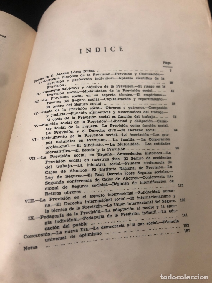 Libros de segunda mano: IDEARIO DE PREVISI&Oacute;N SOCIAL, A&Ntilde;O 1947. - Foto 5