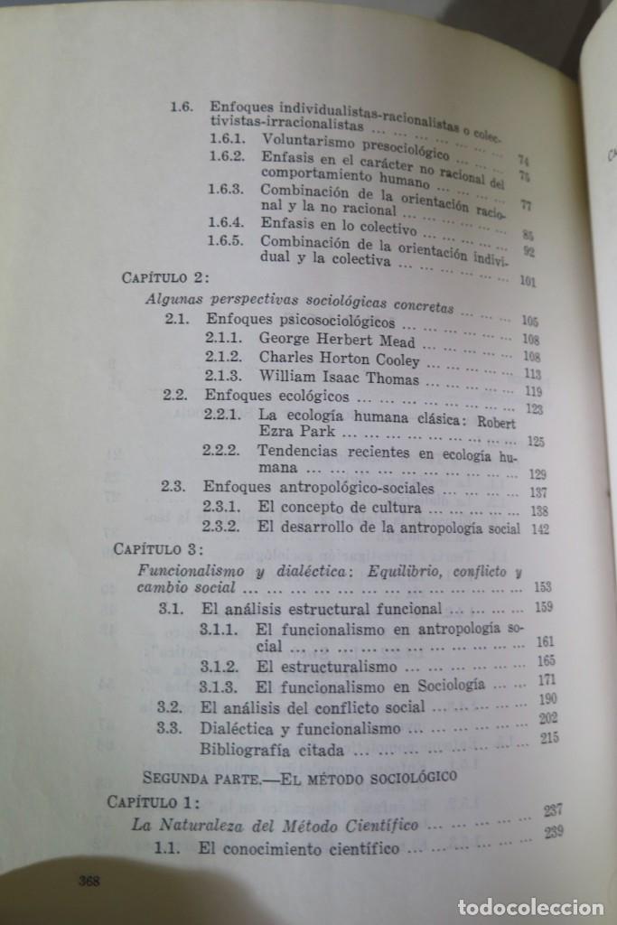 Libros de segunda mano: SOCIOLOG&Iacute;A. D&Iacute;EZ NICOL&Aacute;S - Foto 3