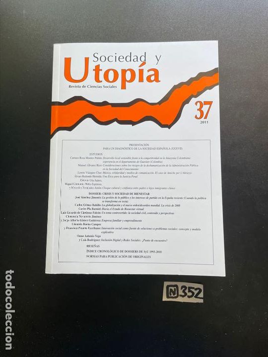 Libros de segunda mano: Sociedad y utop&iacute;a - Foto 1