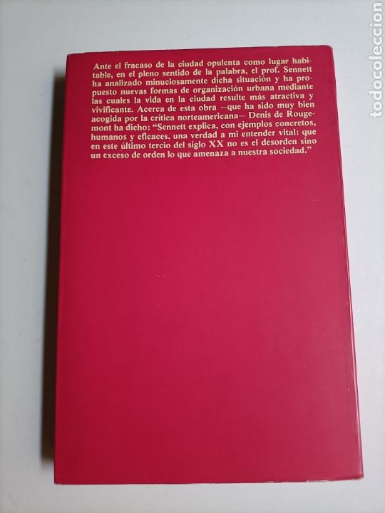 Libros de segunda mano: Vida urbana e identidad personal Richard sennett - Foto 5