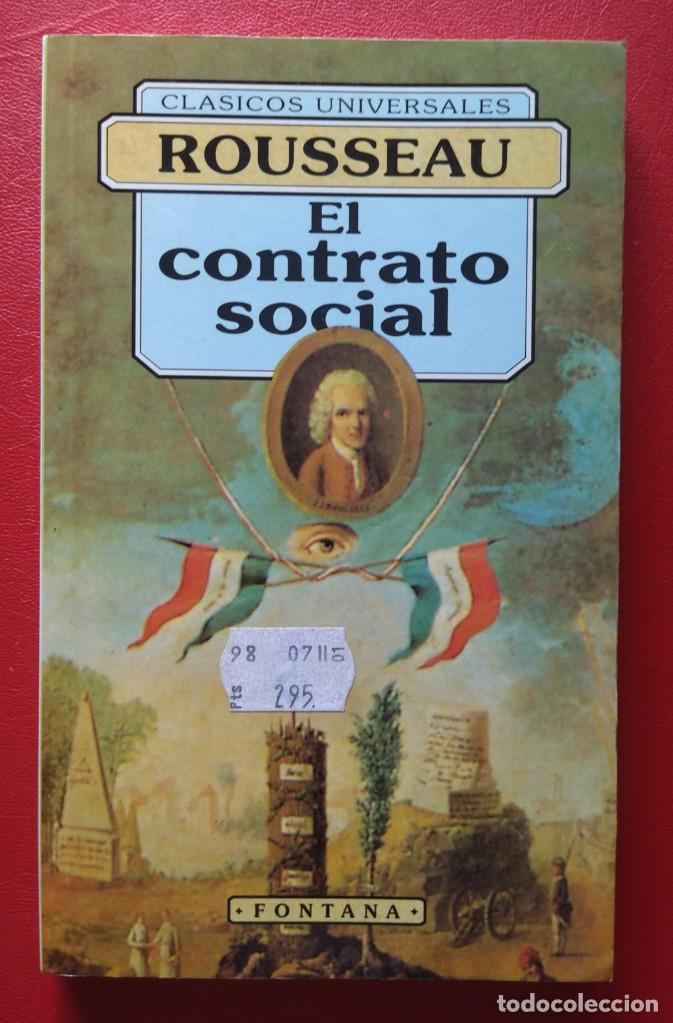 Libros de segunda mano: El Contrato Social. Rousseau. - Foto 1