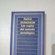 Libros de segunda mano: LAS REGLAS DEL MÉTODO SOCIÓLOGICO. ÉMILE DURKHEIM.