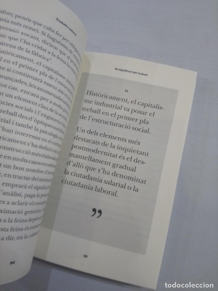 Libros de segunda mano: V.A. - Treball i Valors - Foto 3