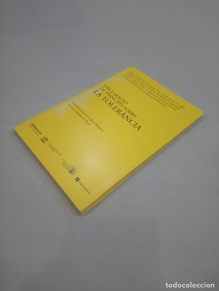 Libros de segunda mano: V.A. - Declaraci&oacute; de principis sobre la toler&agrave;ncia (Manual) - Foto 2
