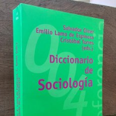 Libros de segunda mano: DICCIONARIO DE SOCIOLOGIA - V.V.A.A. - ALIANZA EDITORIAL - BUEN ESTADO - ESCASO. Lote 359528150