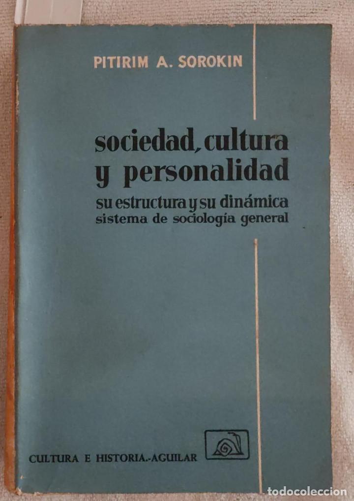 Gebrauchte B&uuml;cher: SOCIEDAD, CULTURA Y PERSONALIDAD.