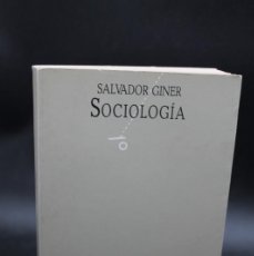 Libros de segunda mano: SALVADOR GINER SOCIOLOGIA AÑO 1990