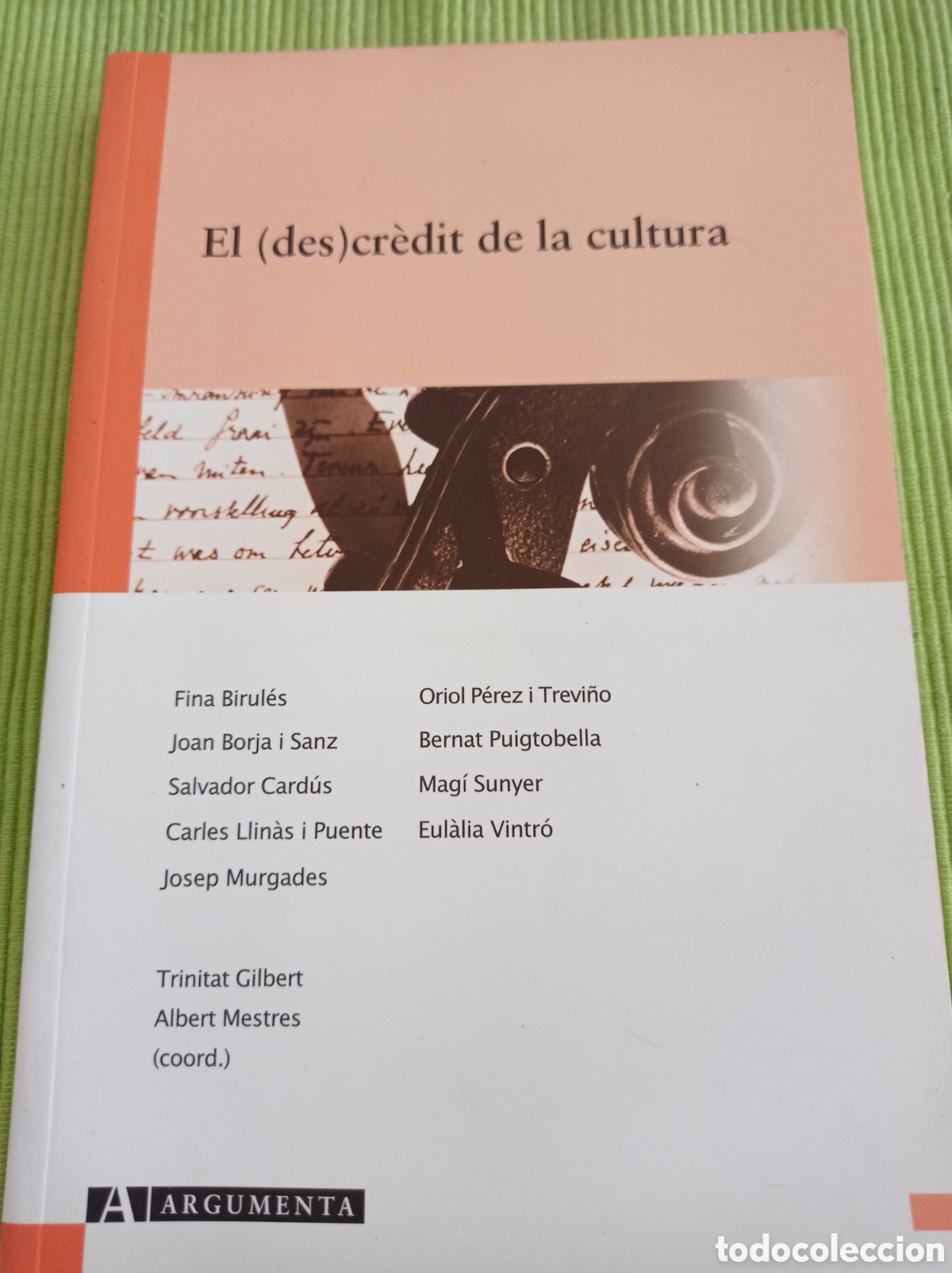 Libros de segunda mano: El (des)cr&egrave;dit de la cultura - Foto 1