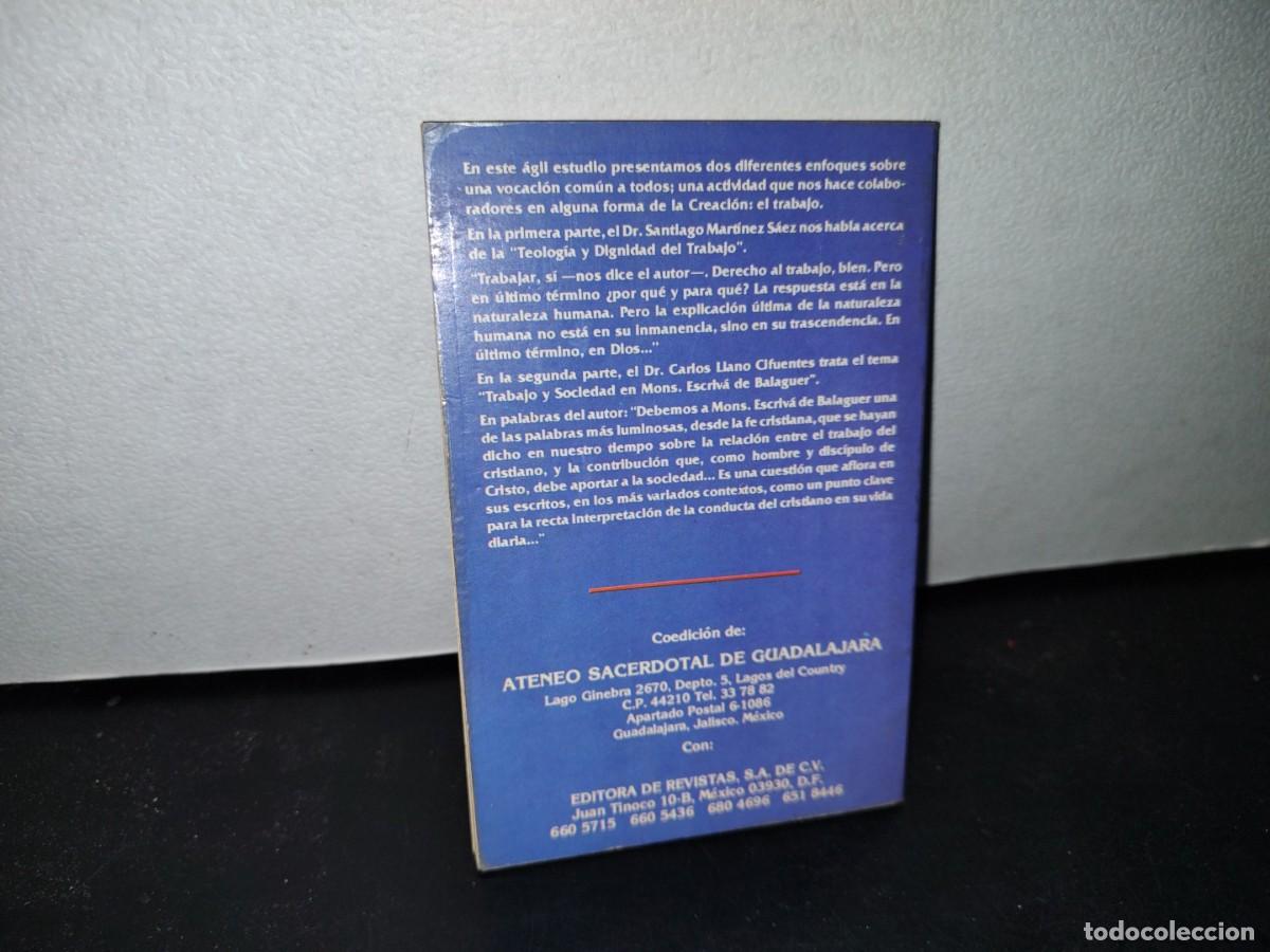 Libros de segunda mano: 41- EL TRABAJO - SANTIAGO MART&Iacute;NEZ SAEZ - Foto 3