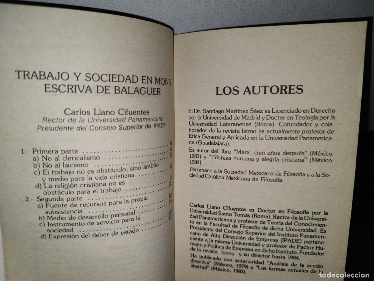 Libros de segunda mano: 41- EL TRABAJO - SANTIAGO MART&Iacute;NEZ SAEZ - Foto 6