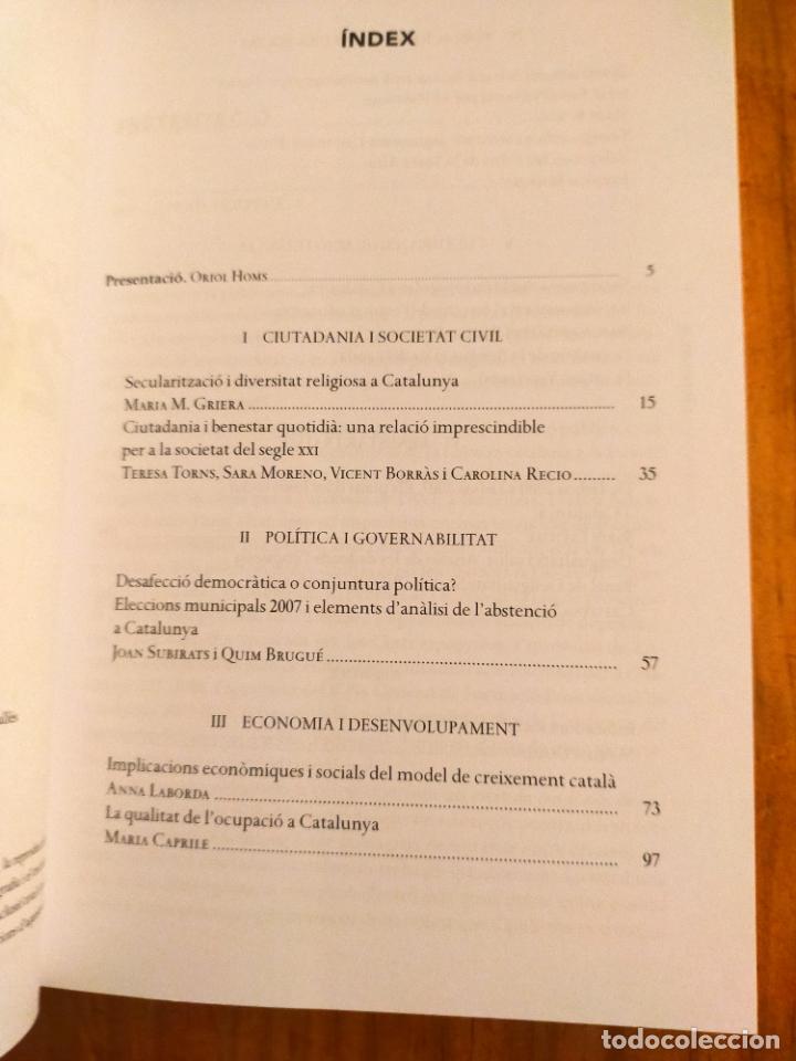 Libros de segunda mano: Societat catalana 2008 - catal&agrave; - Foto 3