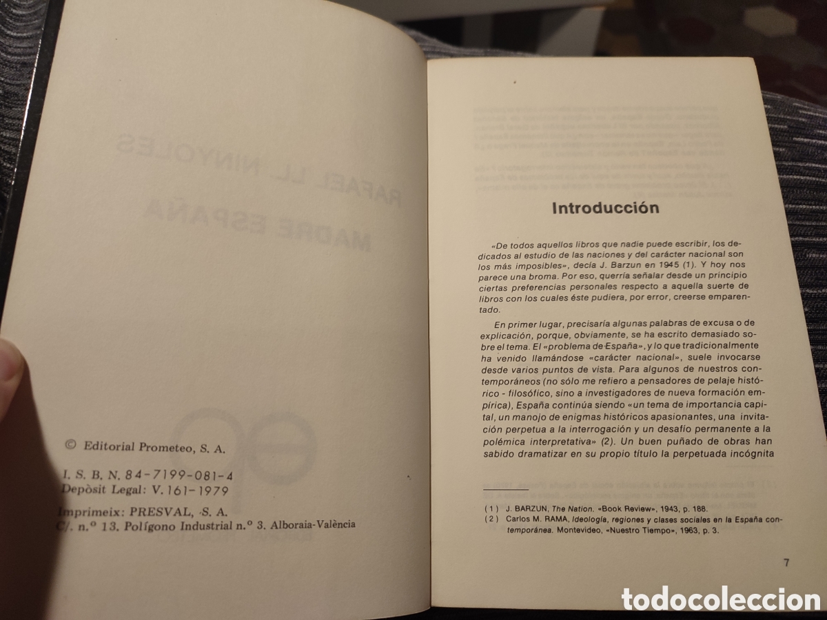 Libros de segunda mano: Madre Espa&ntilde;a Rafael Llu&iacute;s Ninyoles - Foto 6
