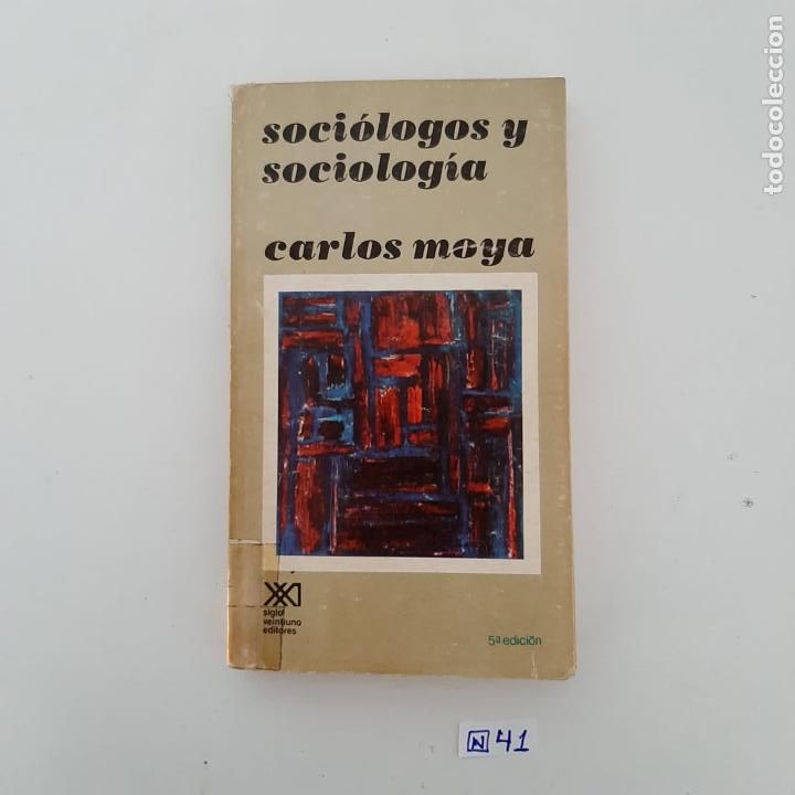 Libros de segunda mano: Soci&oacute;logos y Sociolog&iacute;a - Foto 1