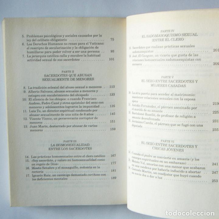 Libros de segunda mano: LA VIDA SEXUAL DEL CLERO - PEPE RODRIGUEZ - Foto 3
