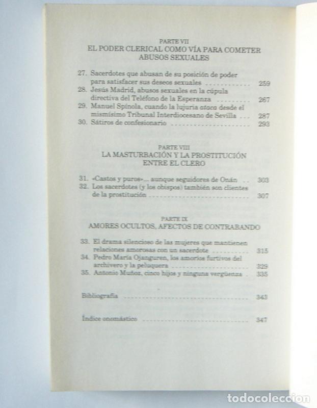 Libros de segunda mano: LA VIDA SEXUAL DEL CLERO - PEPE RODRIGUEZ - Foto 4