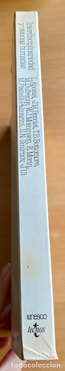 Libros de segunda mano: Interdisciplinariedad y ciencias humanas, de VVAA. - Foto 2
