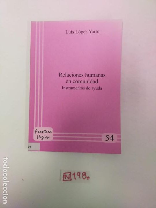 Libros de segunda mano: Relaciones humanas en comunidad - Foto 1